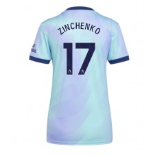 Arsenal Oleksandr Zinchenko #17 Tredjedrakt Kvinner 2024-25 Kortermet